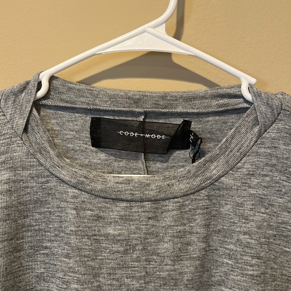 code x mode gray top - Picture 2 of 4
